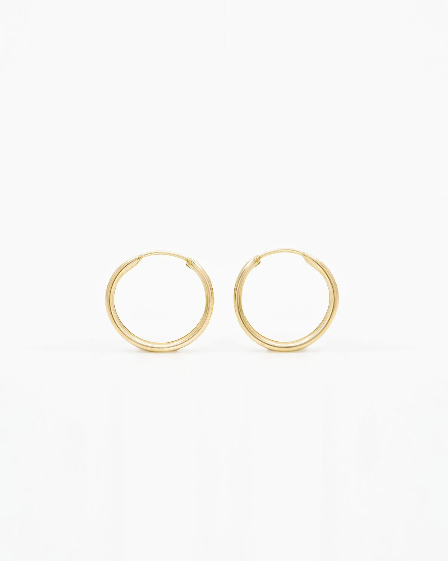 14K Gold Everyday Hoops