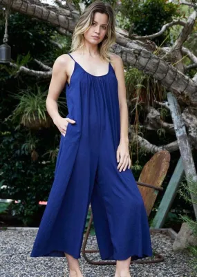 9Seed Core Cotton Jumpsuit With Straps