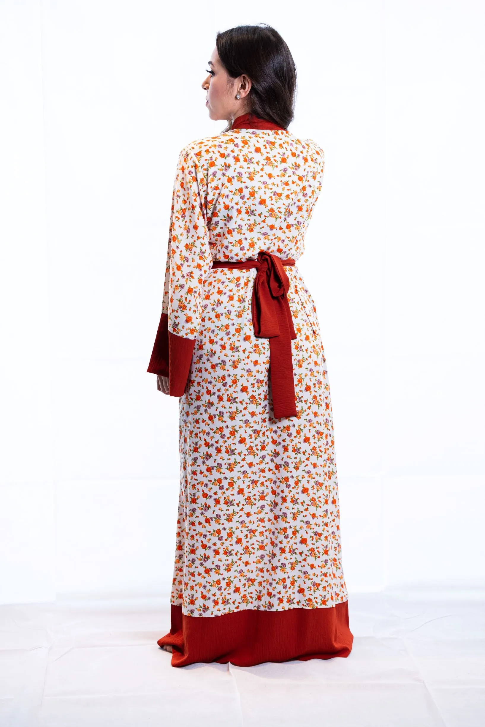 Allison cotton kimono robe