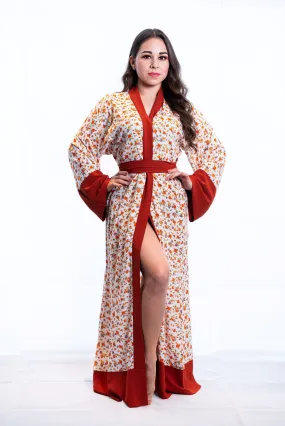 Allison cotton kimono robe