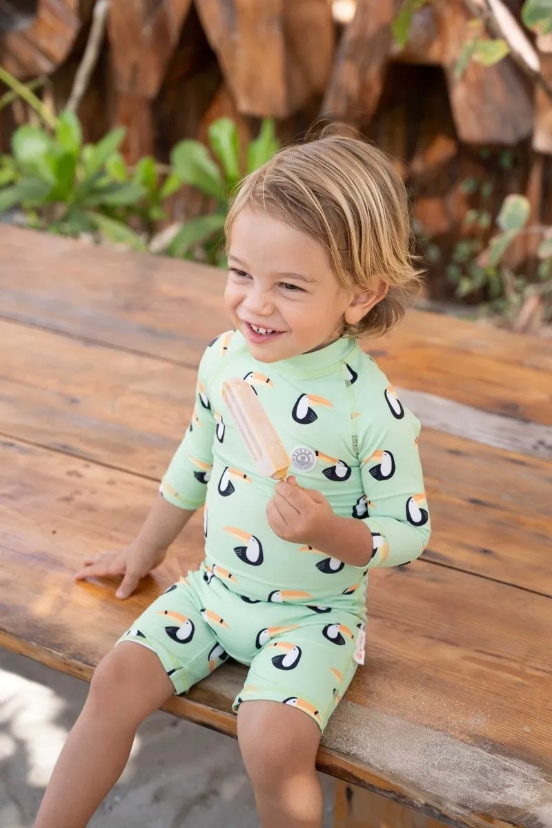 Baby Swimsuit - Toucan Paradise
