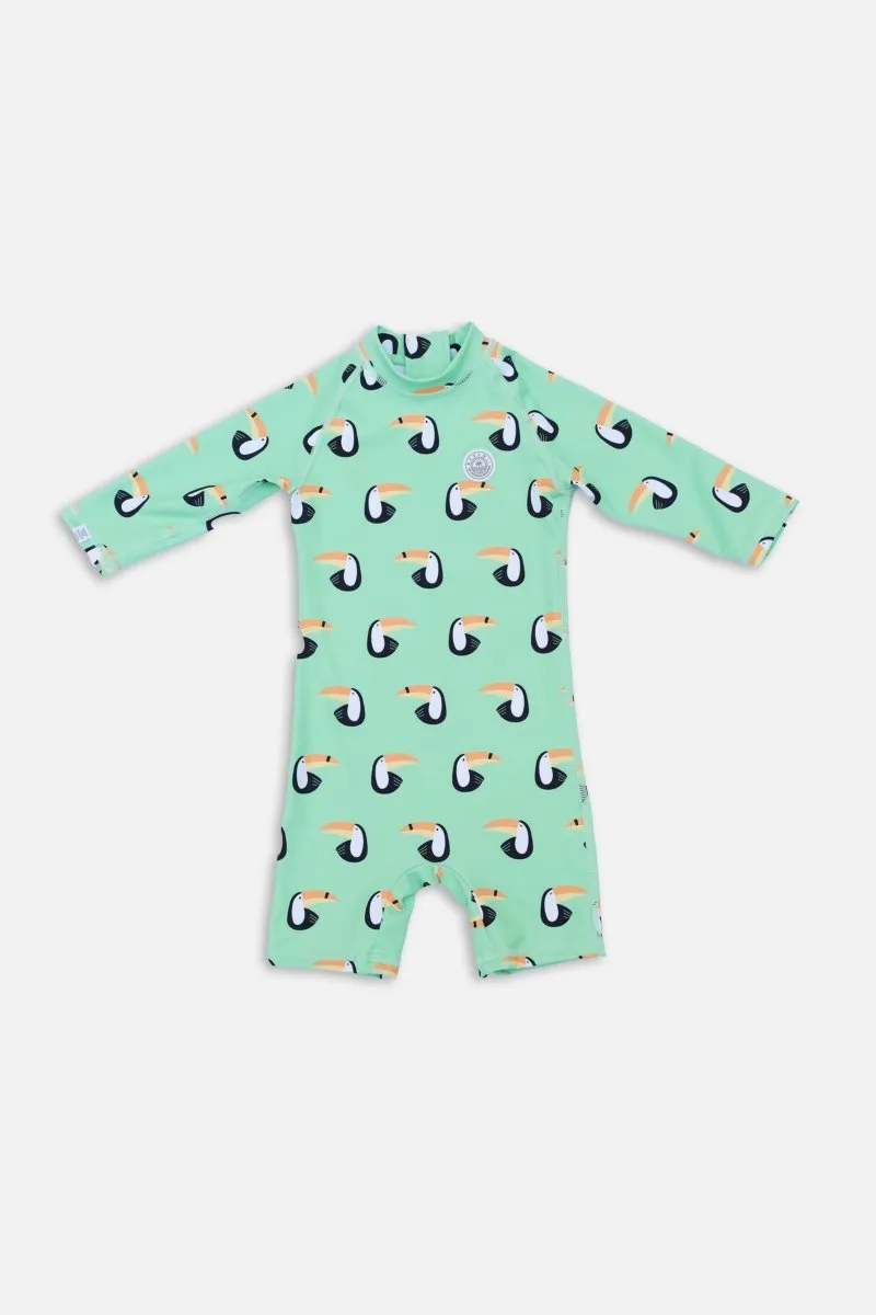 Baby Swimsuit - Toucan Paradise