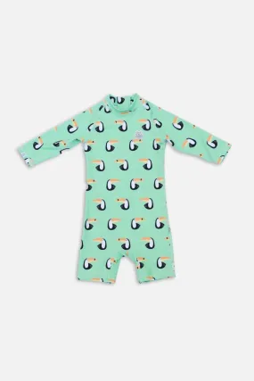 Baby Swimsuit - Toucan Paradise