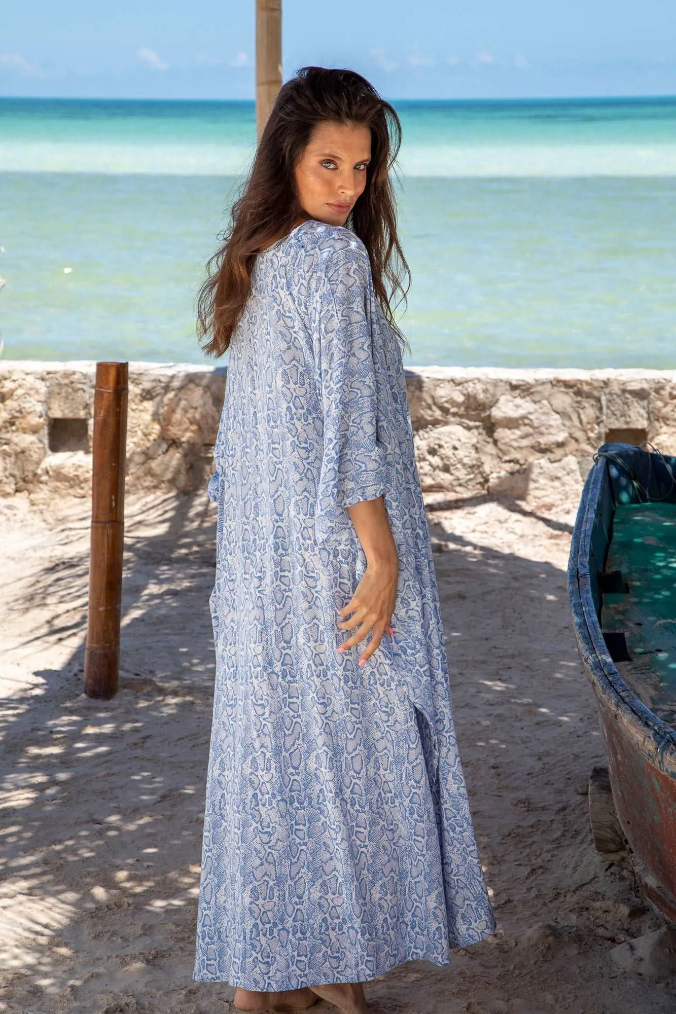 Bali Prema Grace Kelly Kaftan Dress
