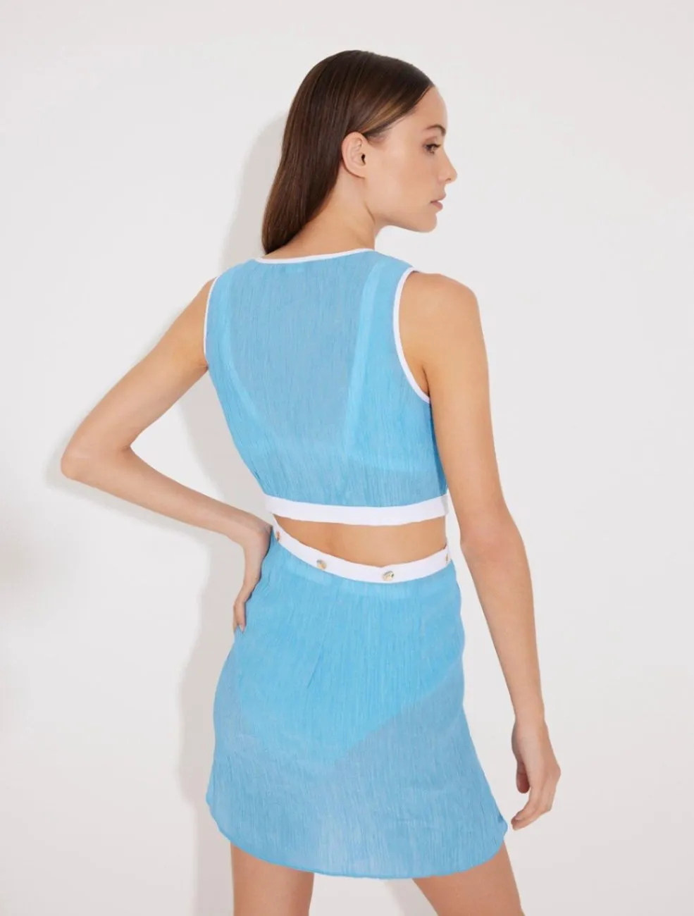 Blanca Blue/White Dress