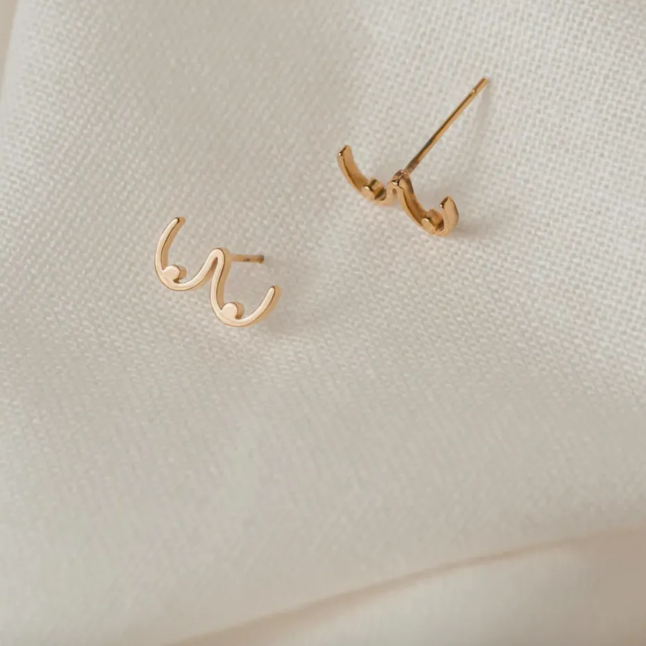 Boob Earrings