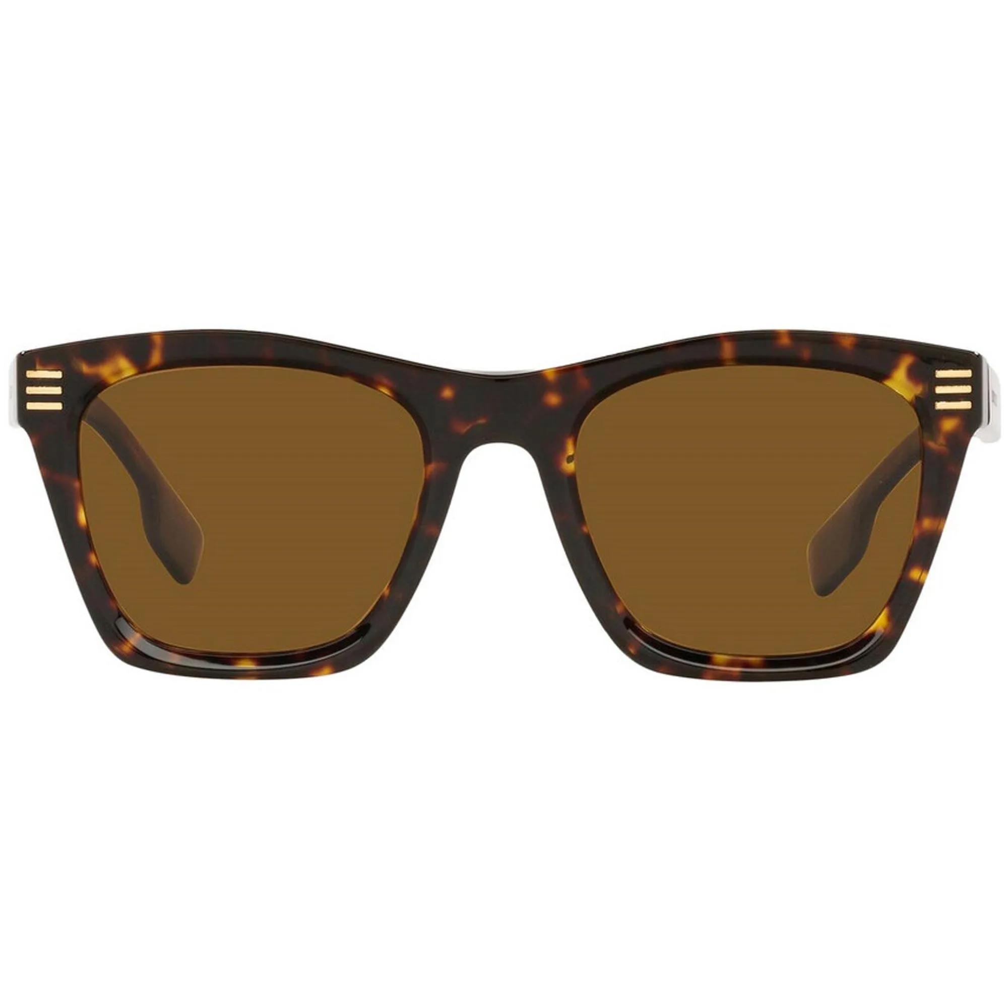 Burberry Men's Sunglasses - Dark Havana Plastic Frame Brown Lens | BE4348F 300283