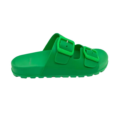 Carrano PVC slides - Green