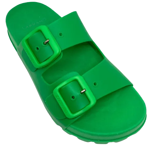 Carrano PVC slides - Green