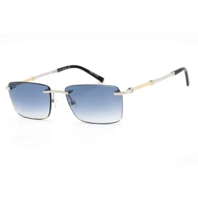 Charriol Women's Sunglasses - Shiny Silver/Gold Titanium Rimless Frame | PC81008 C03