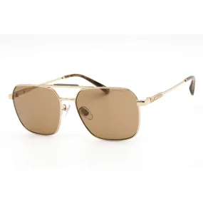 Chopard Men's Sunglasses - Shiny Total Rose Gold Aviator Shaped Frame SCHF79 0300