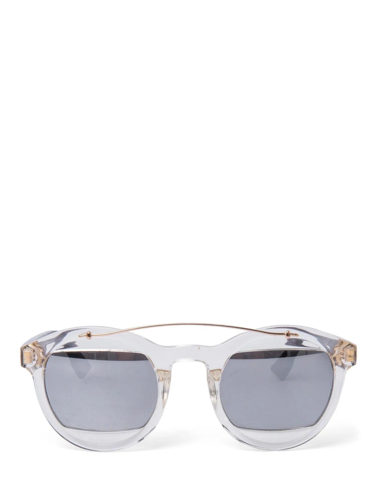Christian Dior Mania 1 Mirror Sunglasses Brown