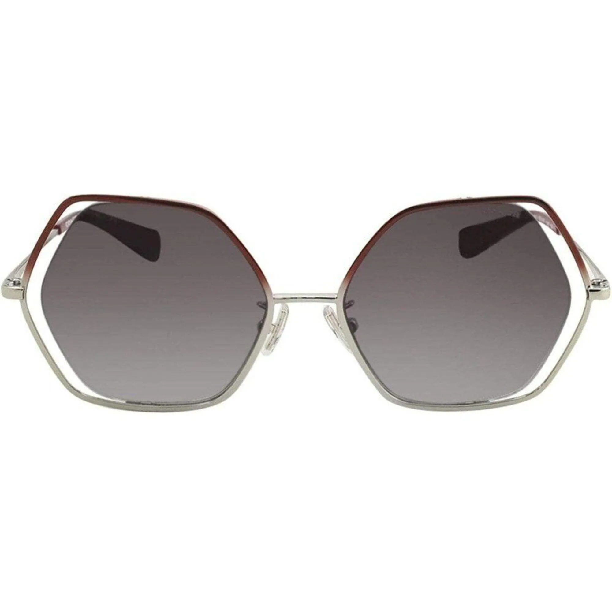 Coach Women's Sunglasses - Metal Frame Grey Gradient Lens | COACH 0HC7109 93418G53