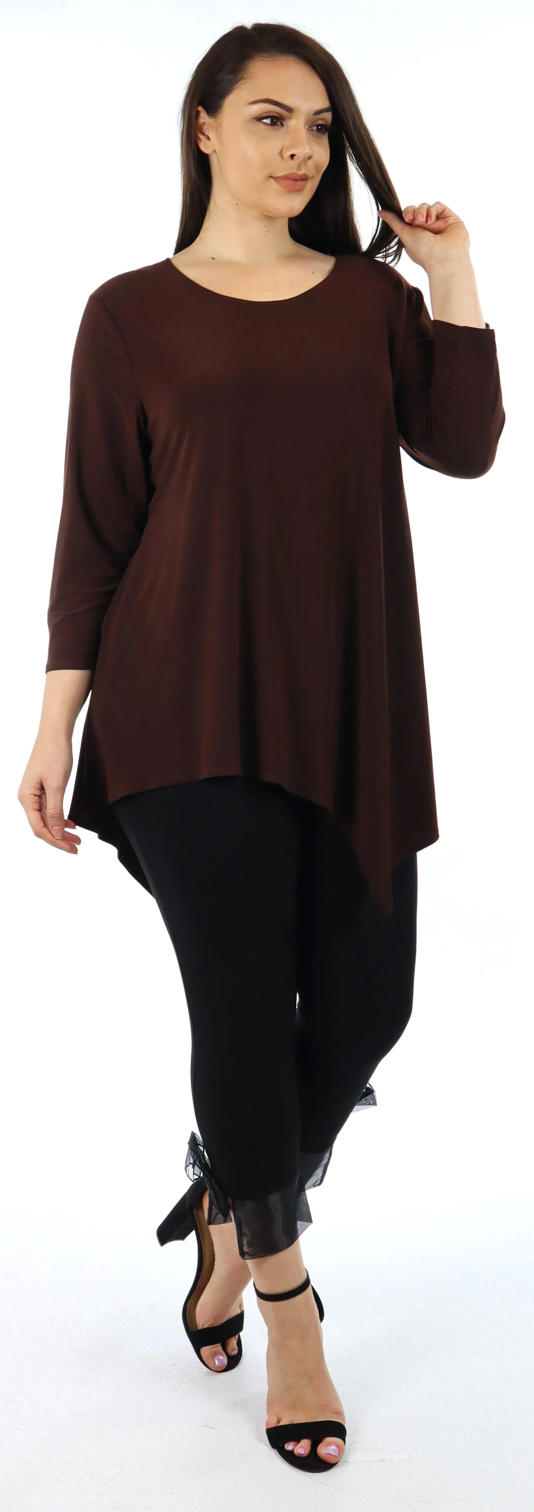 Dare2bstylish Asymmetrical Tunic, Love Bug Tunic,  Versatile Tunic, Plus size Tunic, Women Tunic for Travel and Much More. M to 3XL