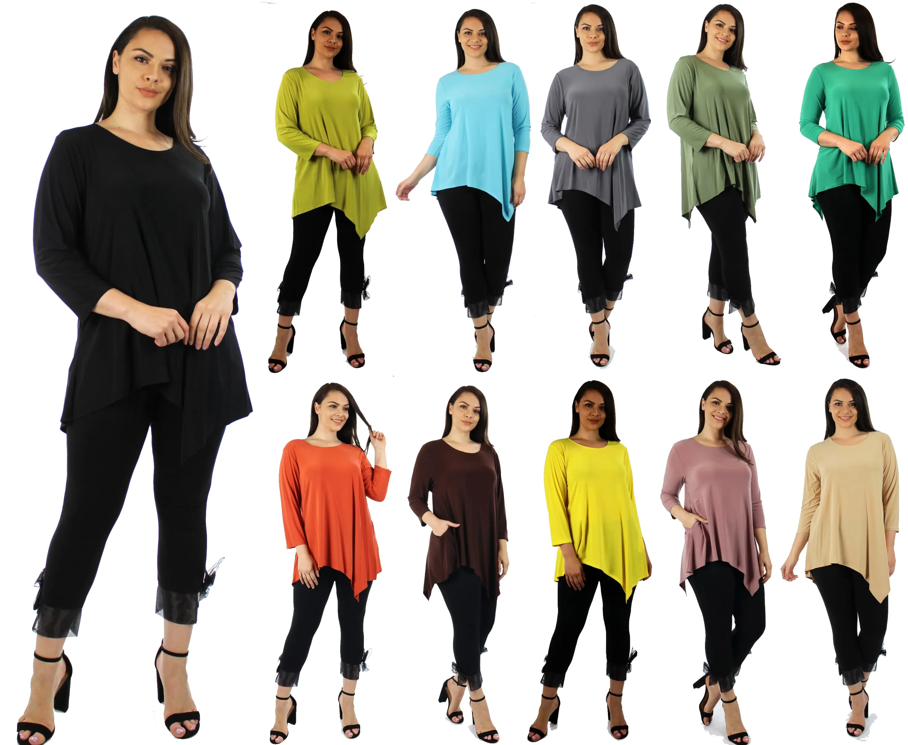 Dare2bstylish Asymmetrical Tunic, Love Bug Tunic,  Versatile Tunic, Plus size Tunic, Women Tunic for Travel and Much More. M to 3XL