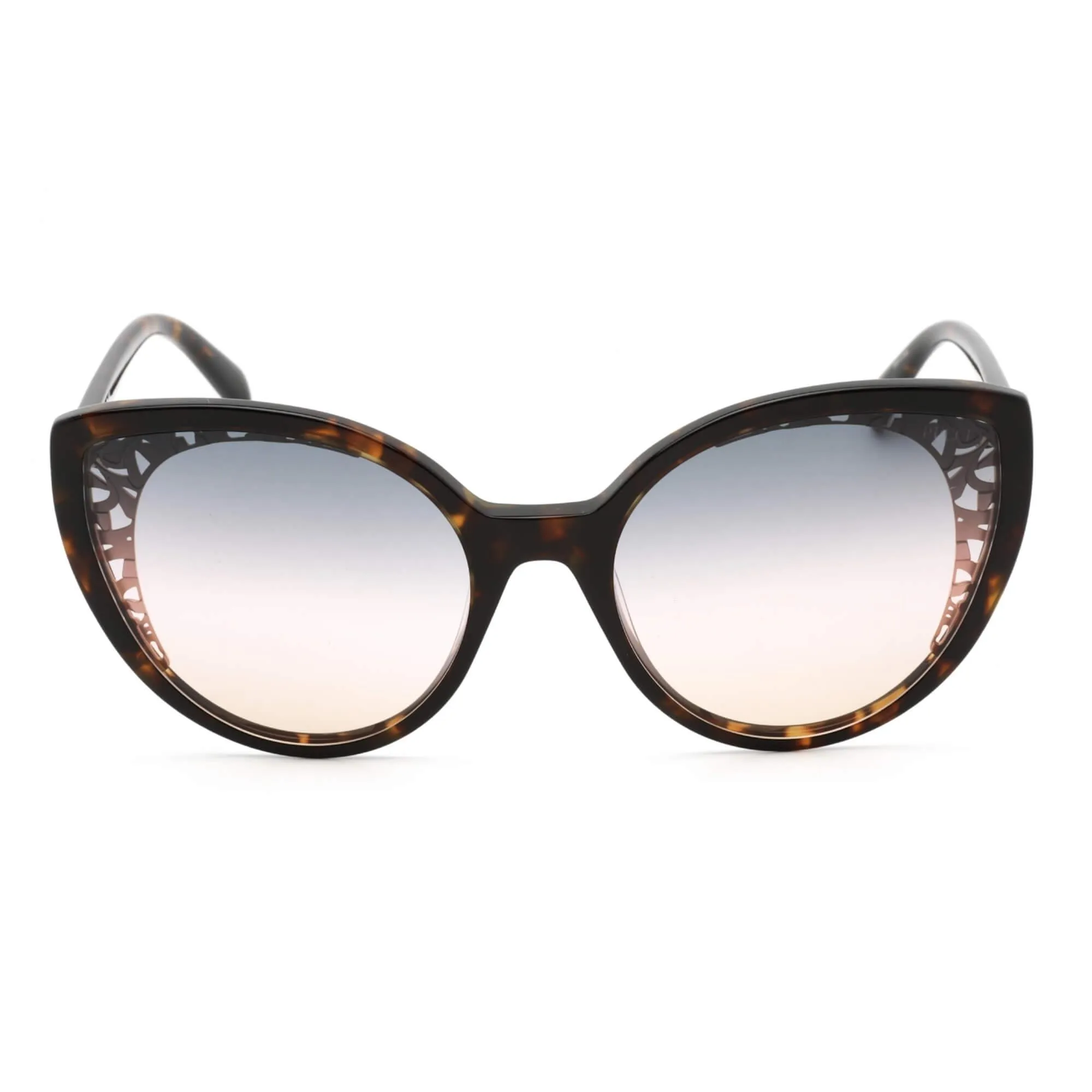 Emilio Pucci Women's Sunglasses - Smoke Lens Havana Cat Eye Shape Frame | EP0182 52B