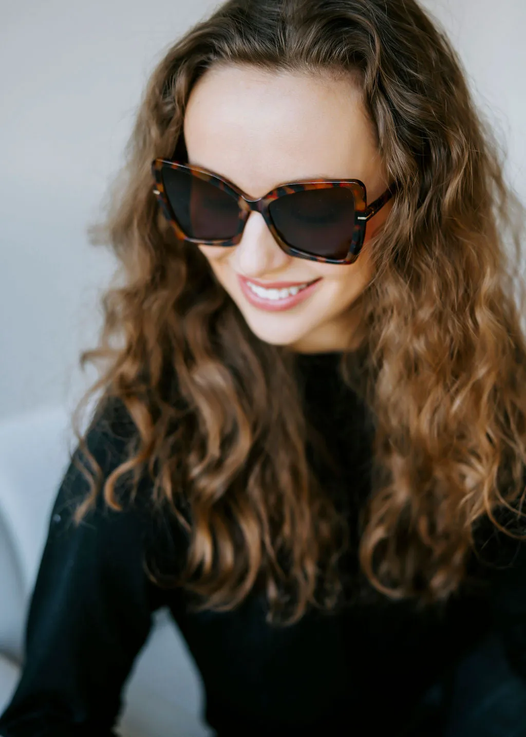 Gertie Oversized Cateye Sunglasses
