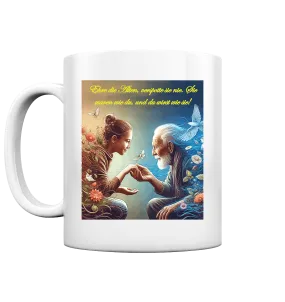 Goethe - Ehre die Alten - Tasse glossy