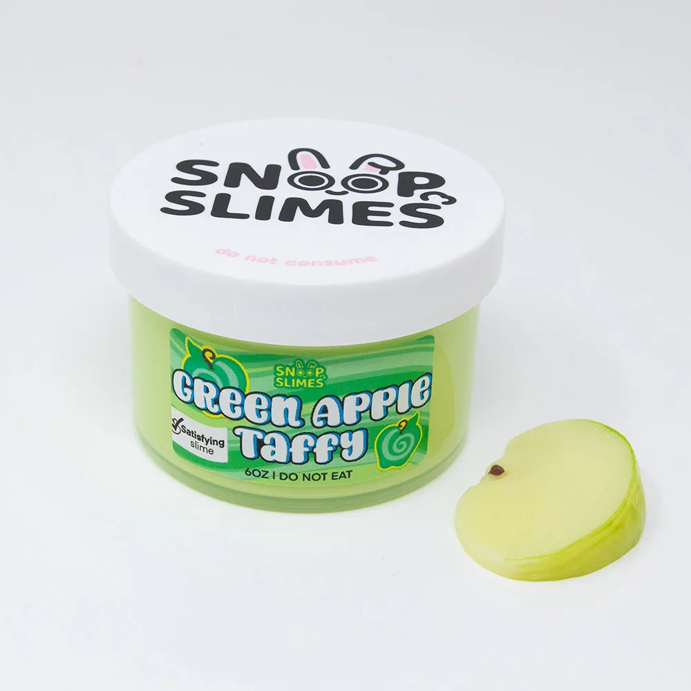 Green Apple Taffy Slime