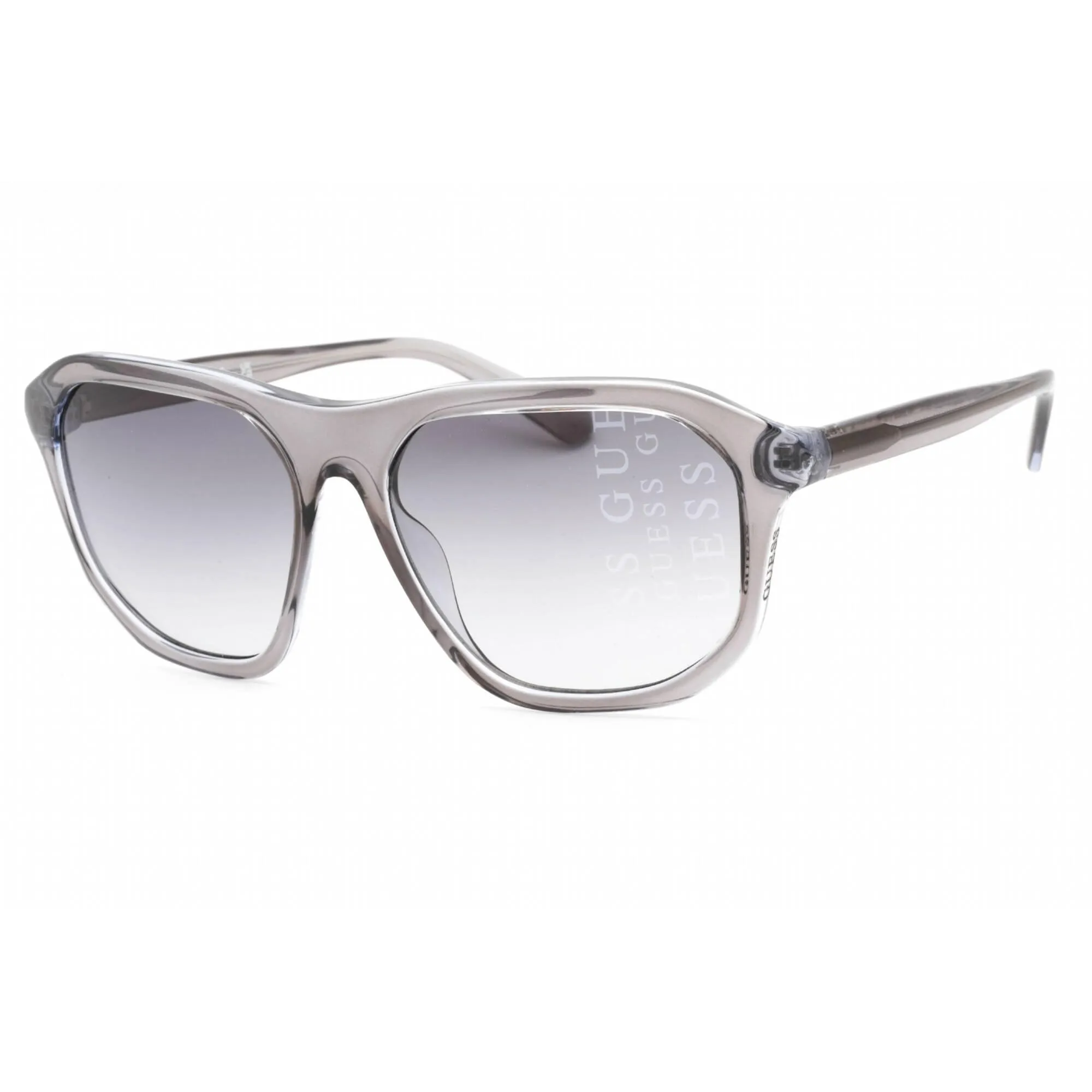Guess Men's Sunglasses - Grey/Black Injected Propionate Square Frame | GU00057 20B