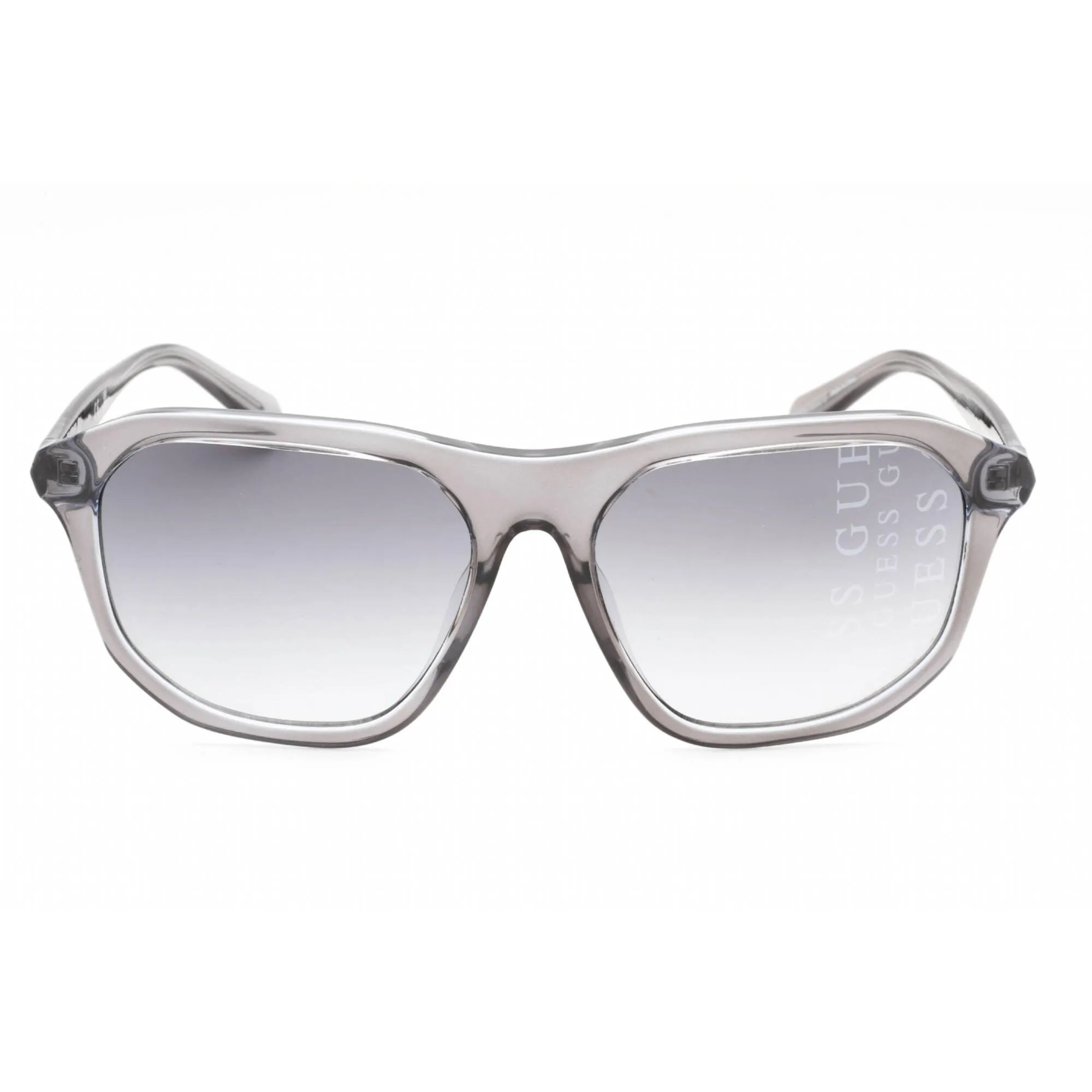 Guess Men's Sunglasses - Grey/Black Injected Propionate Square Frame | GU00057 20B