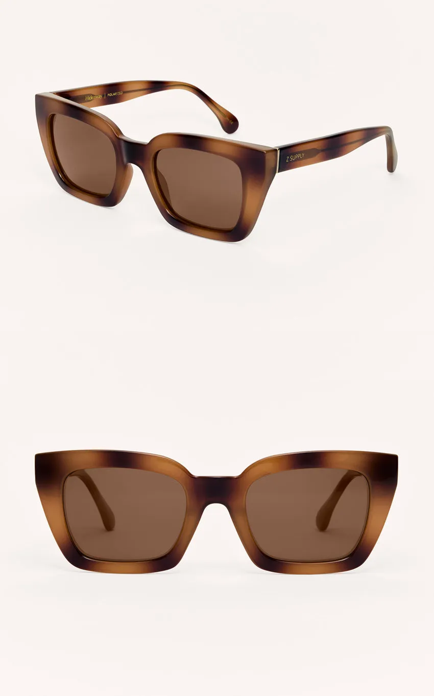 Hideaway Brown Polarized Sunglasses in Brown Tortoise
