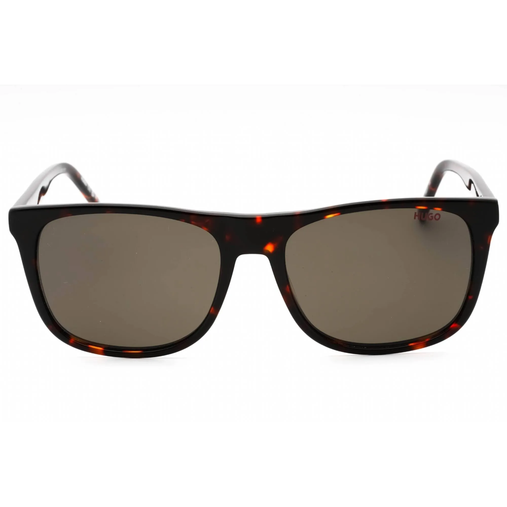 Hugo Men's Sunglasses - Havana Plastic Square Shape Full Rim Frame | HG 1194/S 0086 IR