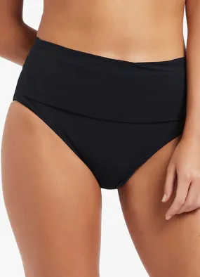 Jets Jetset Fold Down Bikini Bottom