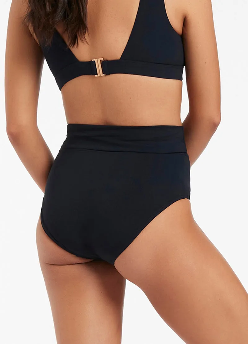 Jets Jetset Fold Down Bikini Bottom