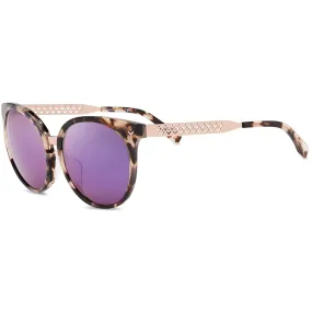 Lacoste Men's Sunglasses - Havana Rose and Silver Acetate Frame | LACOSTE L842SA 220