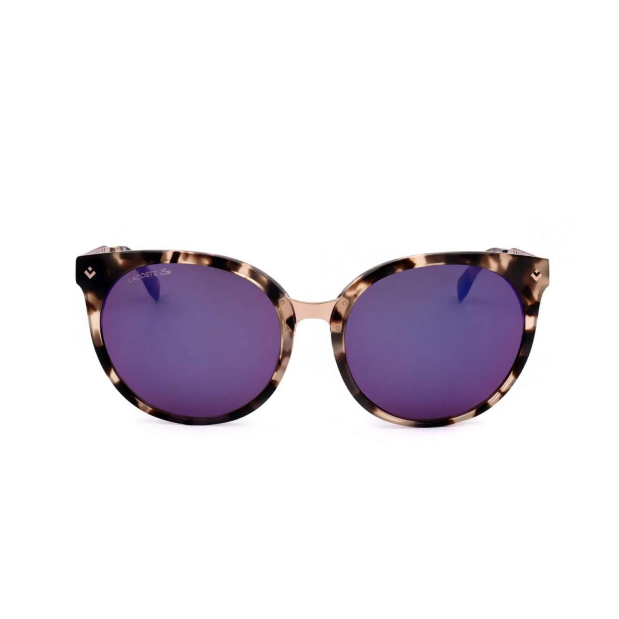 Lacoste Men's Sunglasses - Havana Rose and Silver Acetate Frame | LACOSTE L842SA 220
