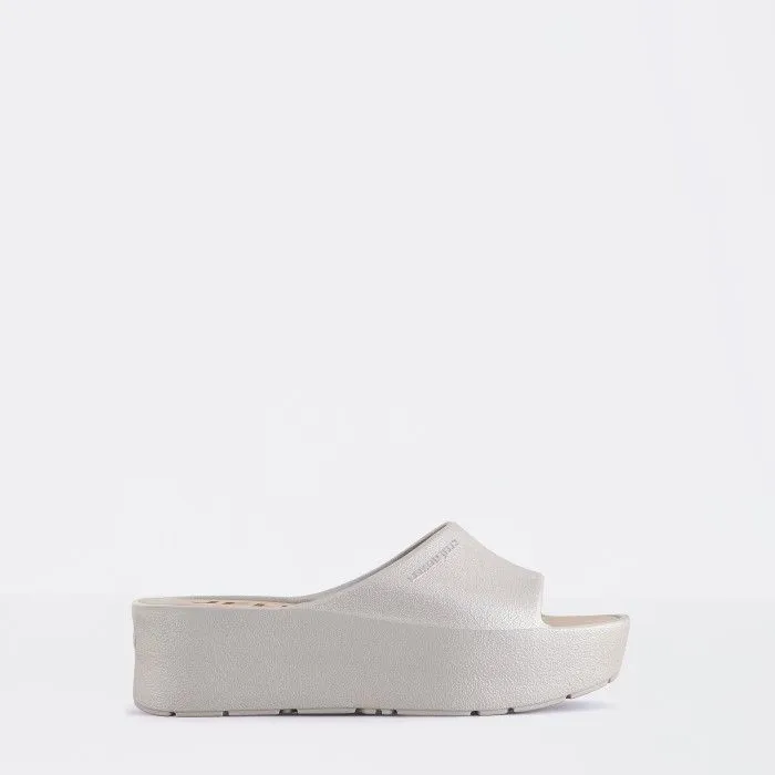 Lemon Jelly Platform Slides in Warm Grey