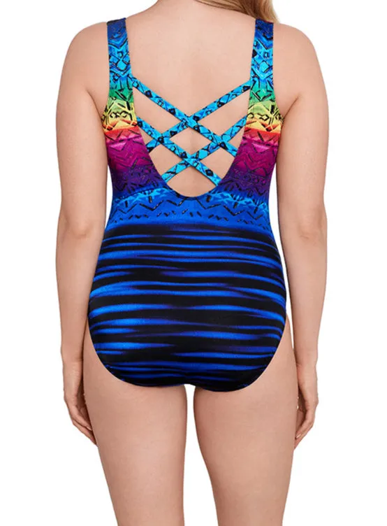 Longitude Mombasa Double X-Back Tank Fullpiece