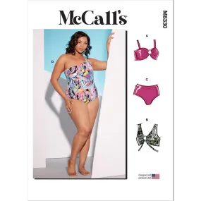 McCall's Pattern M8330 Women's Swimsuits
