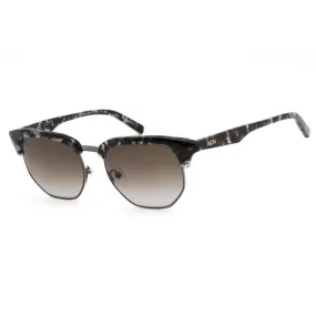 MCM Women's Sunglasses - Grey Gradient Lens Marble Grey Metal Frame | MCM156S 033