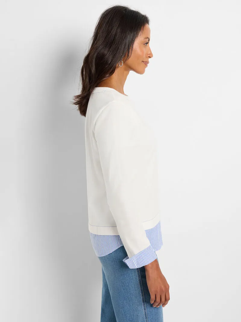 NIC ZOE Layered Look Top