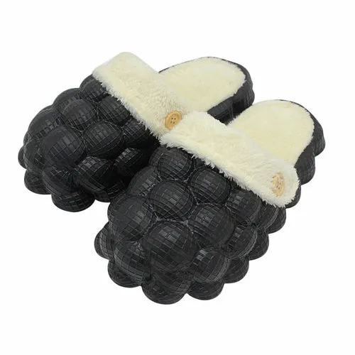 Non-slip Warm Cotton Bubble Home Slides