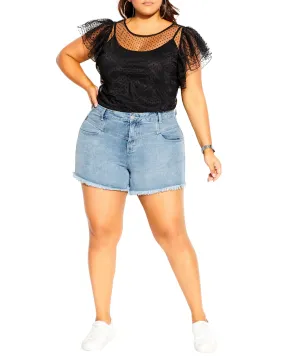 Off Duty Short | Denim