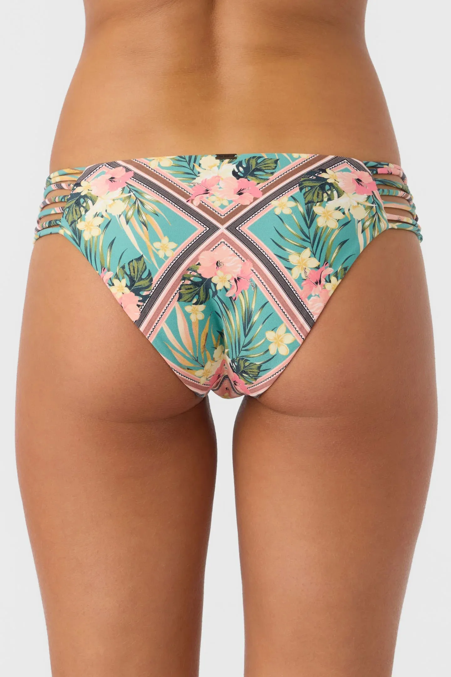 O'Neill Women's Estella Tile Cocolito Medium Coverage Bikini Bottom