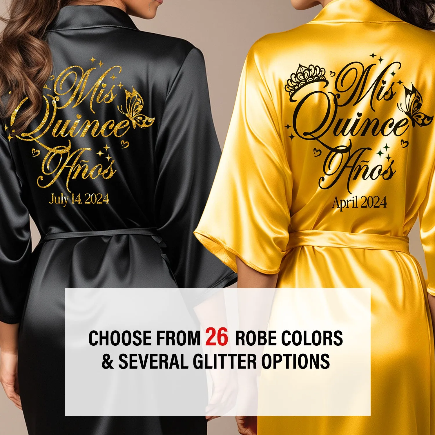 Personalized Coral Mis Quince Años Robes