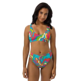 SASSY IRIS turquoise - Bikinis made of recycled material