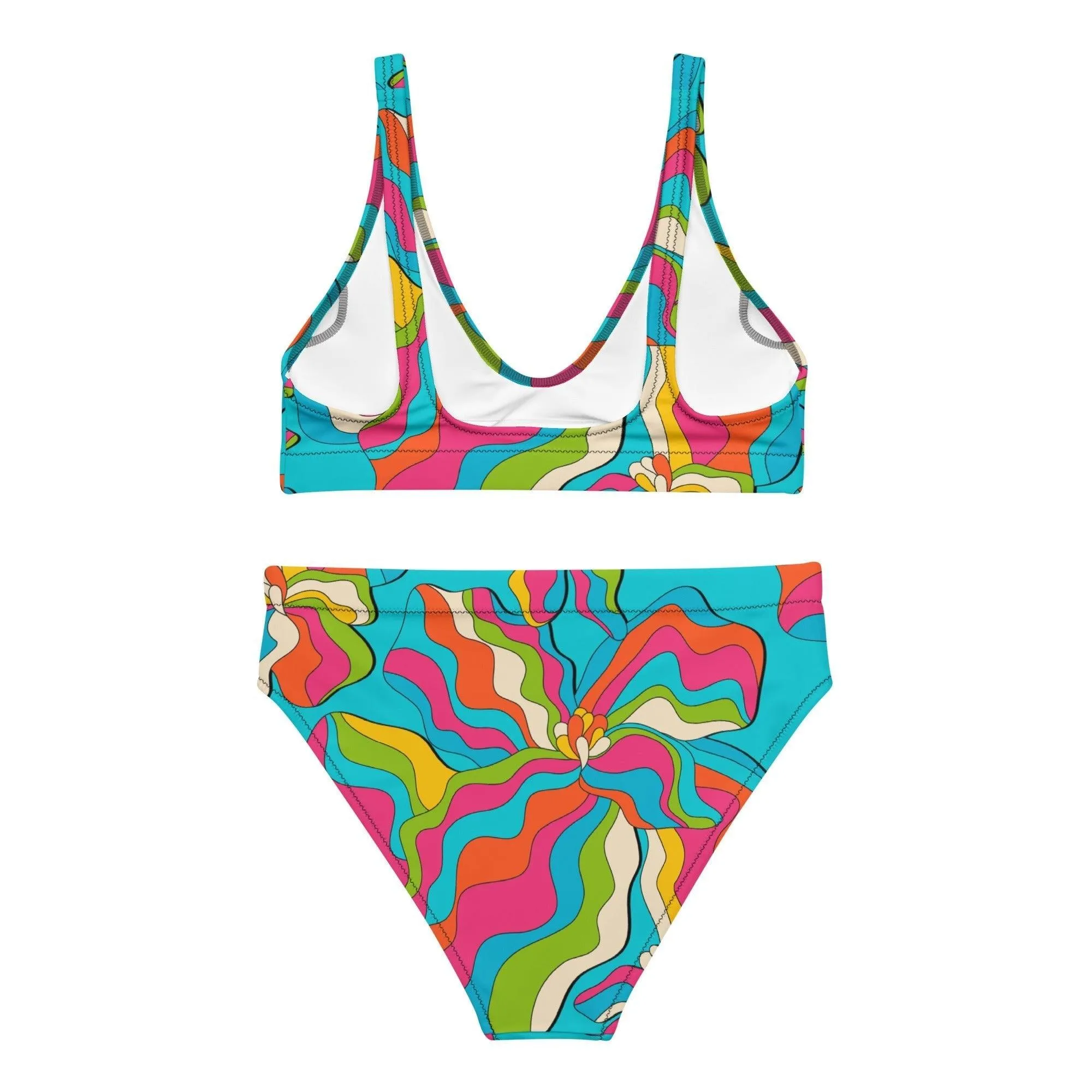 SASSY IRIS turquoise - Bikinis made of recycled material