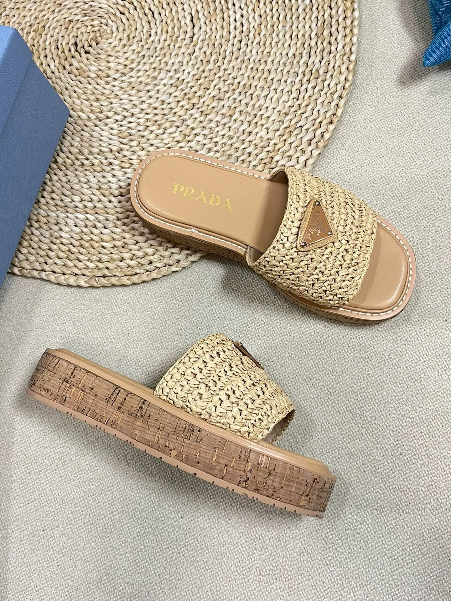SE1342 PD Crochet Flatform Slides / Size5-10