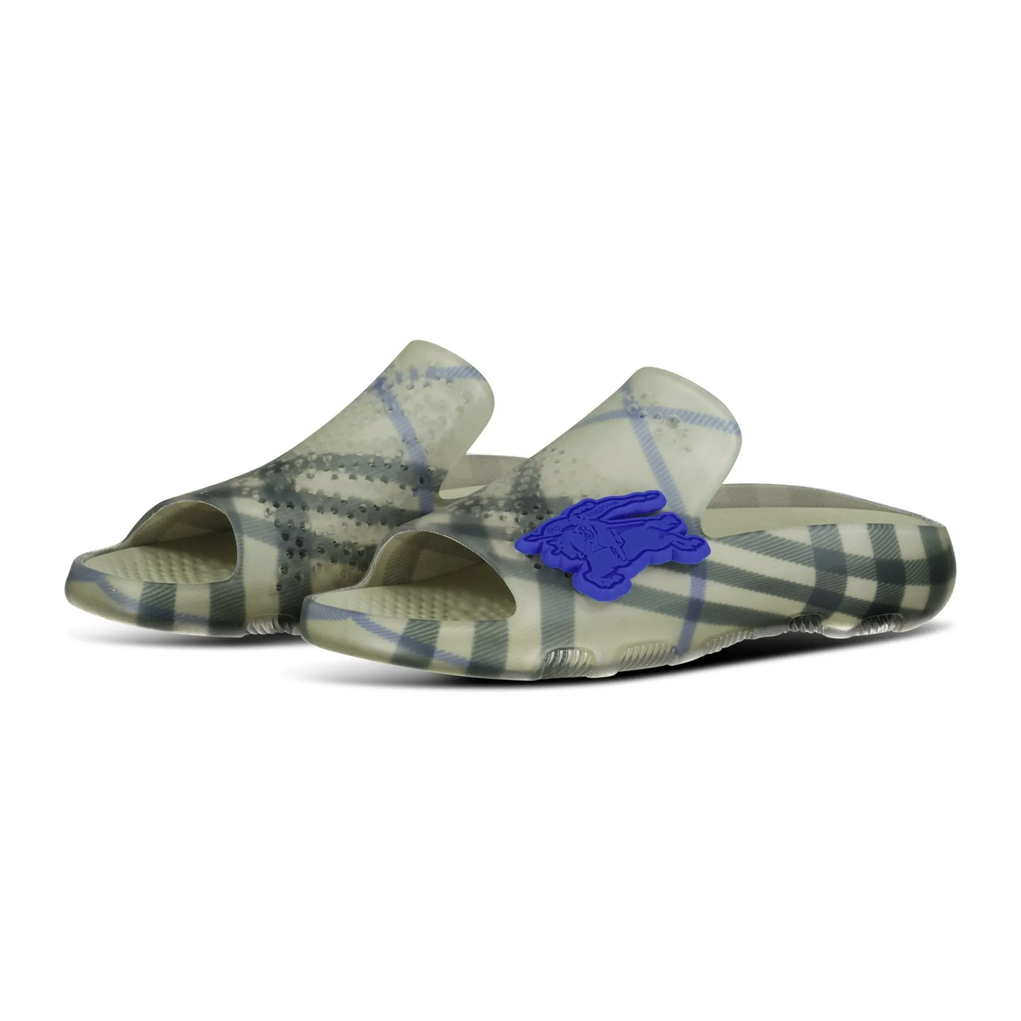 Stingray Checked Equestrian Knight Motif Sliders