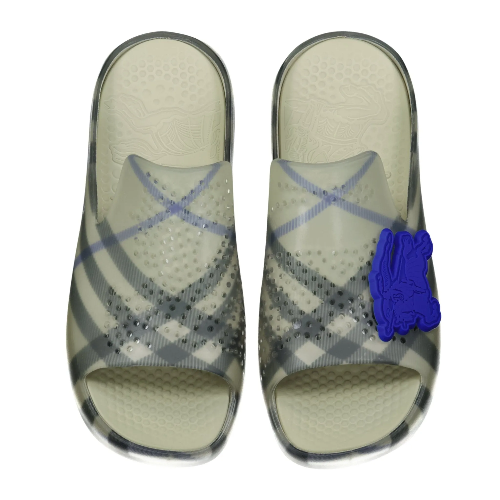 Stingray Checked Equestrian Knight Motif Sliders