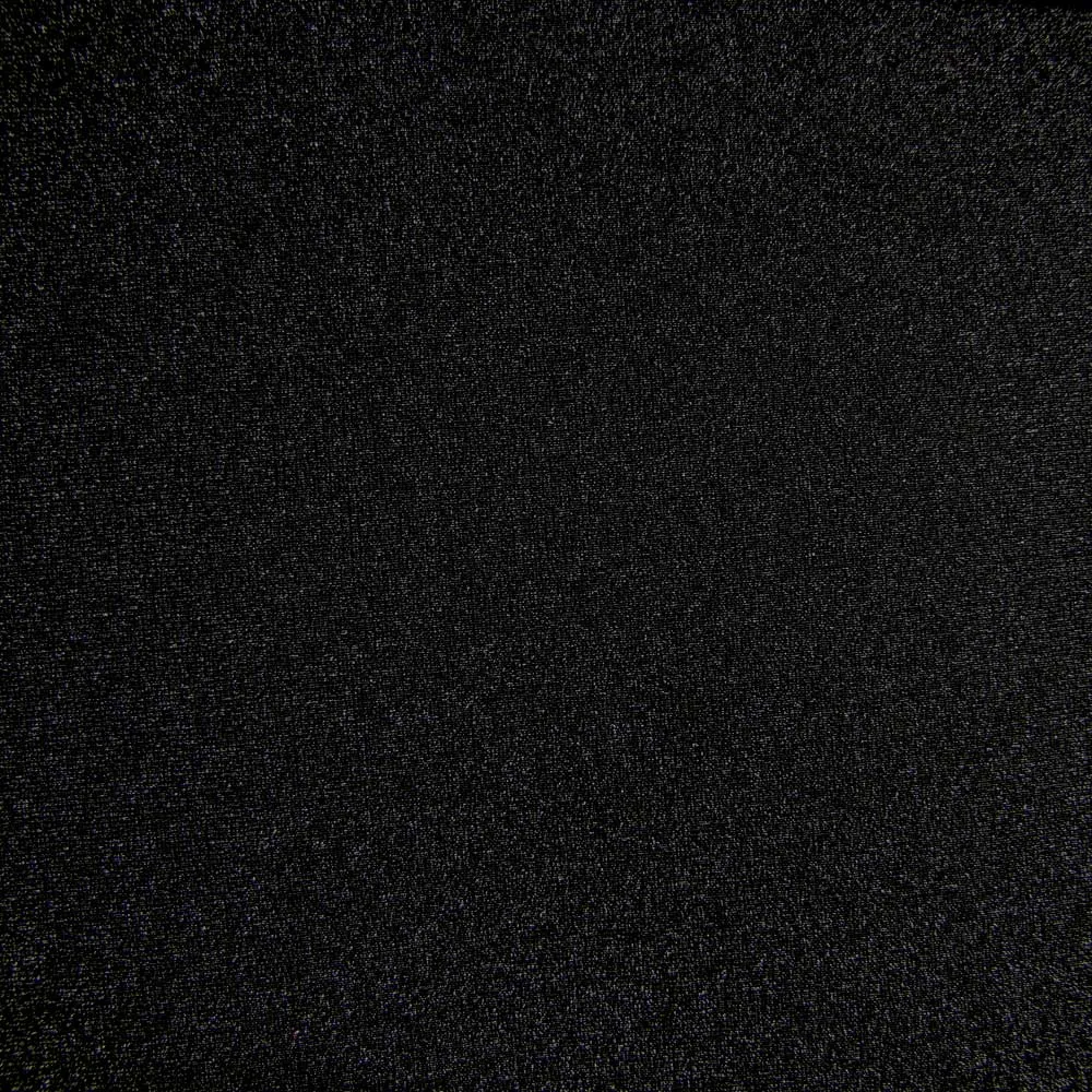 Stretch Euro Tricot  4-Way - Black