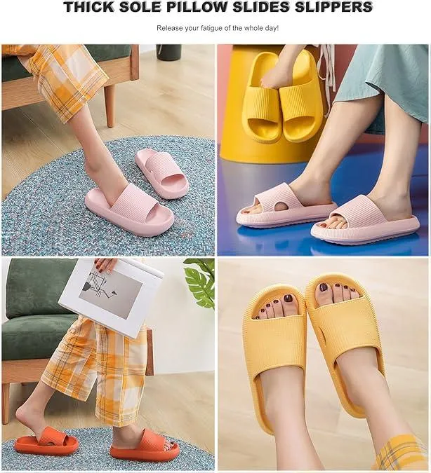 Thick Sole Slides - Unmatched Cushioning And Comfort