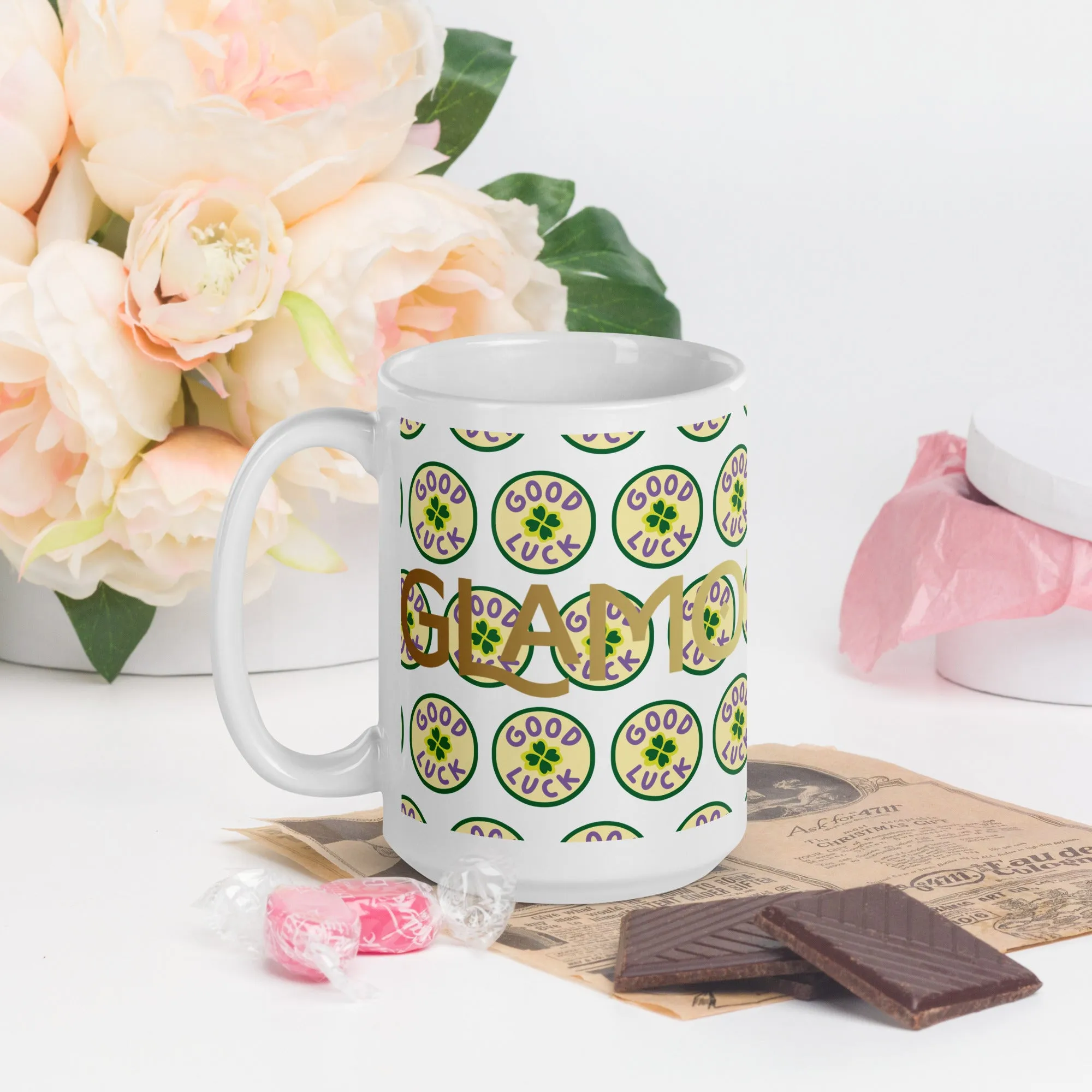 White Glossy Mug (Glamourange Limited Editions: Standard Logo - 003 Model)
