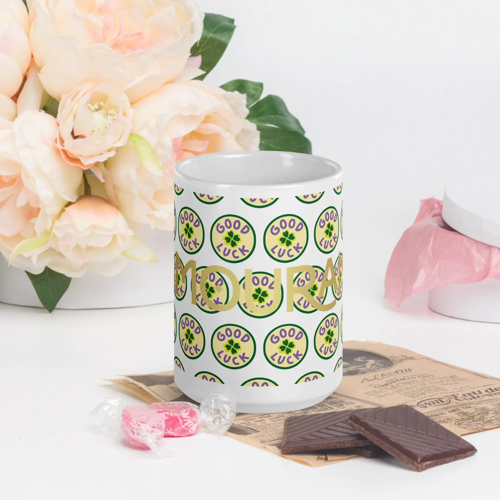 White Glossy Mug (Glamourange Limited Editions: Standard Logo - 003 Model)