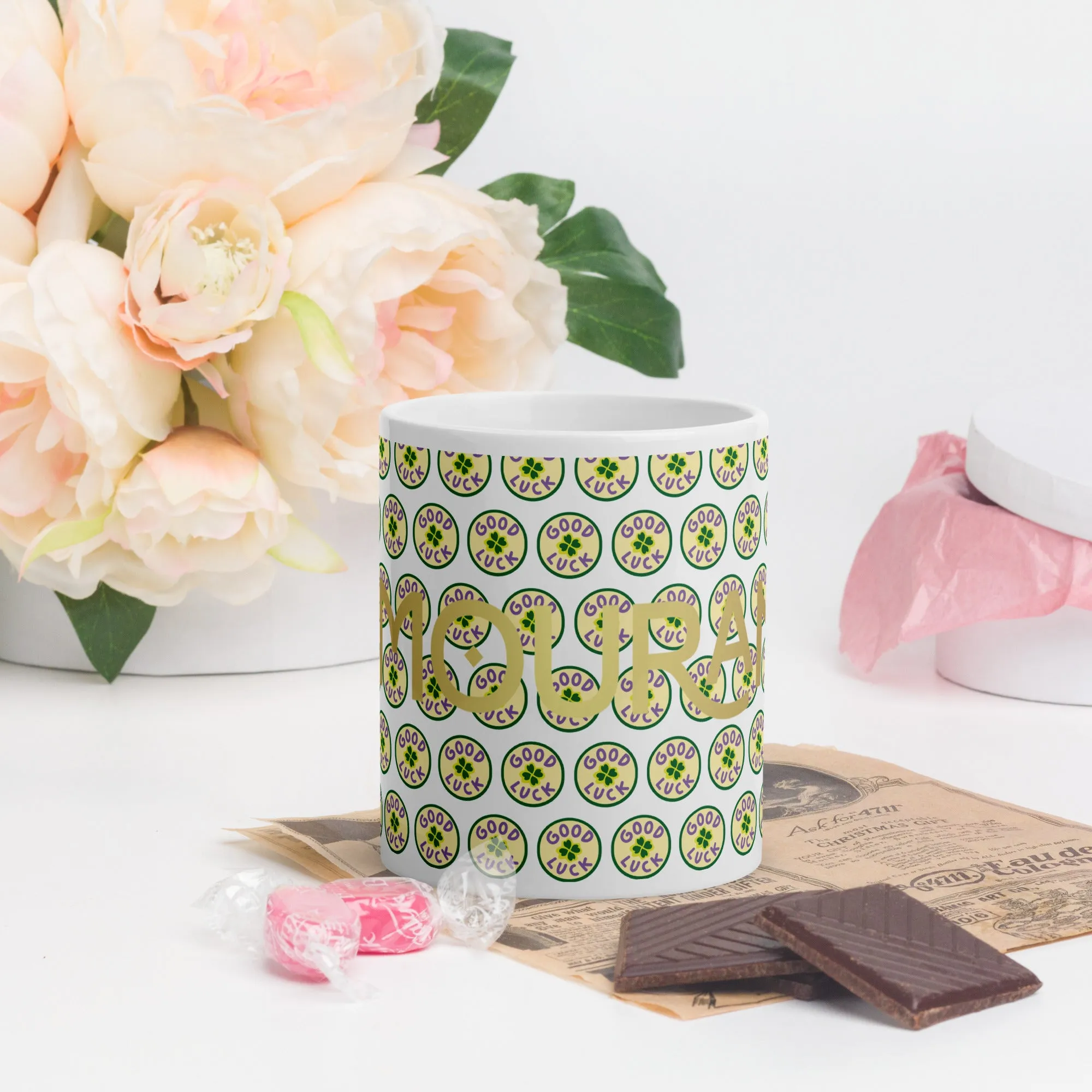 White Glossy Mug (Glamourange Limited Editions: Standard Logo - 003 Model)